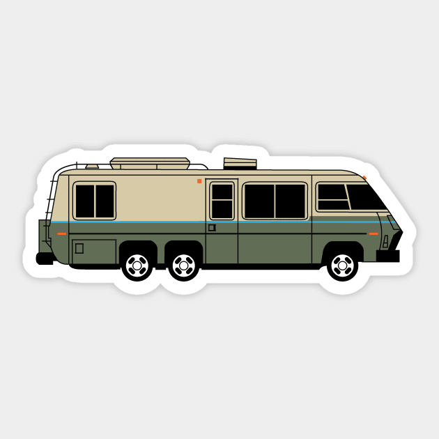 EM-50 Urban Assault Vehicle Sticker by Posermonkey